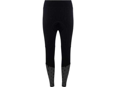 MADISON Stellar padded women's reflective thermal tights with DWR, black click to zoom image