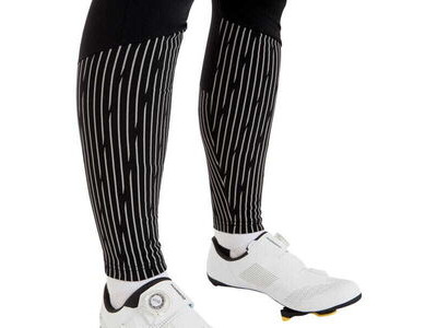 MADISON Stellar padded women's reflective thermal tights with DWR, black click to zoom image