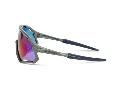 MADISON Code Breaker II Sunglasses - midnight green / purple mirror click to zoom image