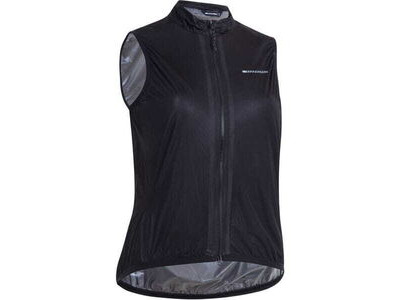MADISON Flux Women's Ultra Packable Waterproof Gilet, black click to zoom image