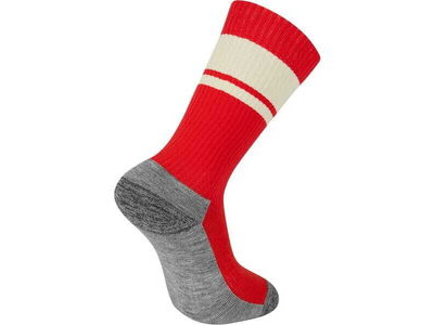 MADISON DTE Trail Long Sock, magma red click to zoom image