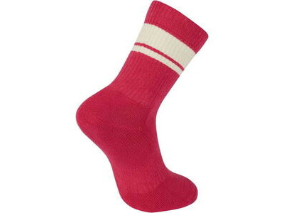 MADISON Roam Isoler Crew Sock, magenta pink click to zoom image