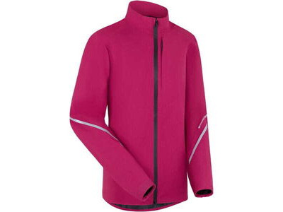 MADISON Freewheel Women's Waterproof Jacket, magenta pink click to zoom image
