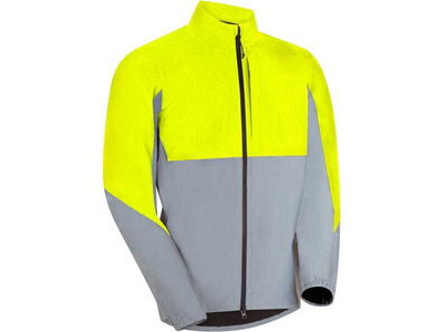 MADISON Stellar Ultra Reflective Men's Waterproof Jacket, reflective / hi-viz yellow click to zoom image