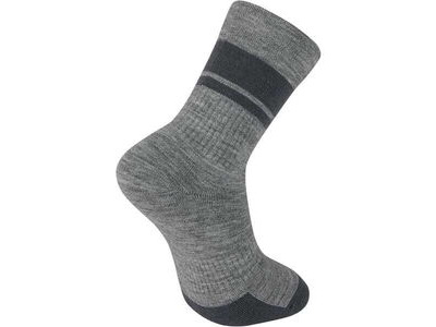 MADISON DTE Isoler Merino Winter Sock, grey marl click to zoom image