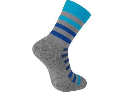 MADISON Roam Isoler Merino 4 Season Sock, blue / grey click to zoom image