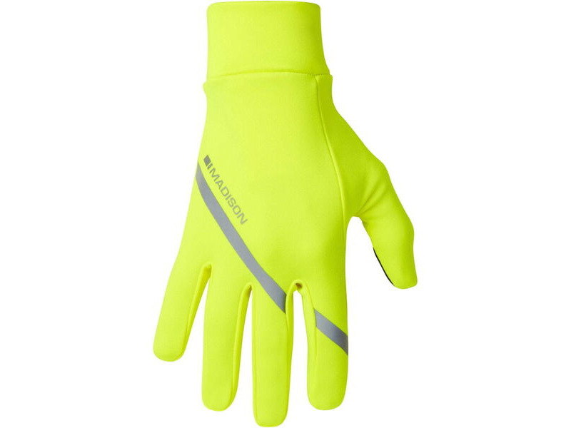 MADISON GLOVES Fwheel Therm Pocket Hi-Viz YW click to zoom image