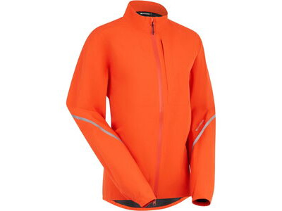 MADISON Freewheel Women's Waterproof Jacket, magma red click to zoom image