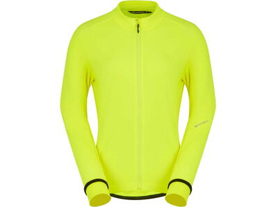 MADISON DTE Women's Isoler Thermal long Sleeve Jacket, hi viz yellow