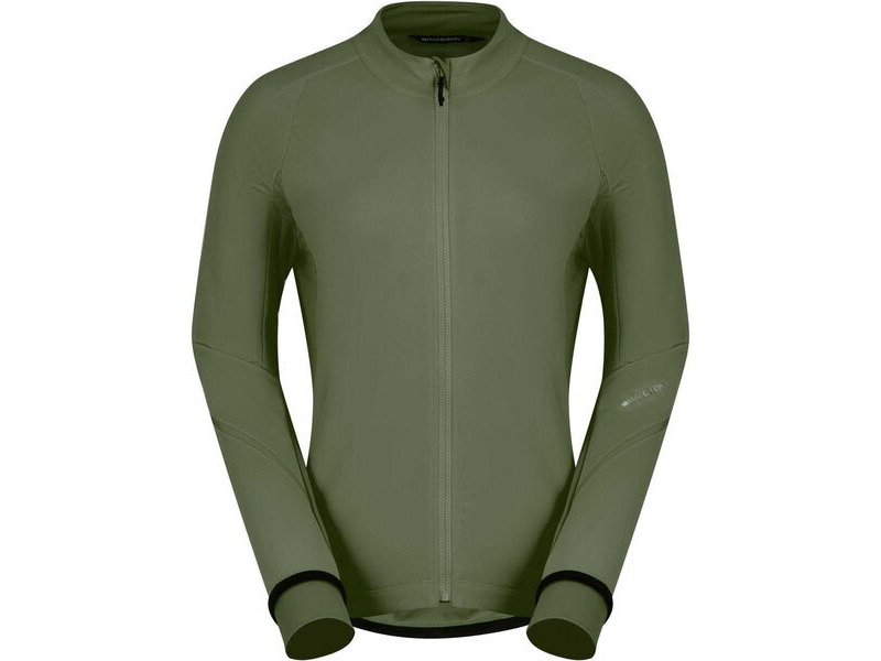 MADISON DTE Women's Isoler Thermal long Sleeve Jacket, midnight green click to zoom image
