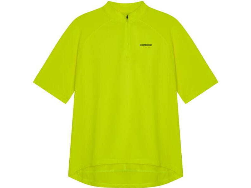 MADISON Freewheel men's short sleeve jersey - hi-viz yellow click to zoom image