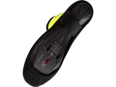 MADISON Stellar Reflective Open Sole overshoes, black / hi-viz yellow click to zoom image