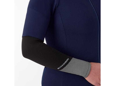 MADISON DTE Stellar Tech Isoler Thermal Arm Warmers With DWR, black / small click to zoom image