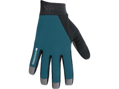MADISON Freewheel Gel Pad Trail Gloves, lake blue