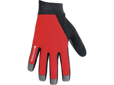 MADISON Freewheel Gel Pad Trail Gloves, true red