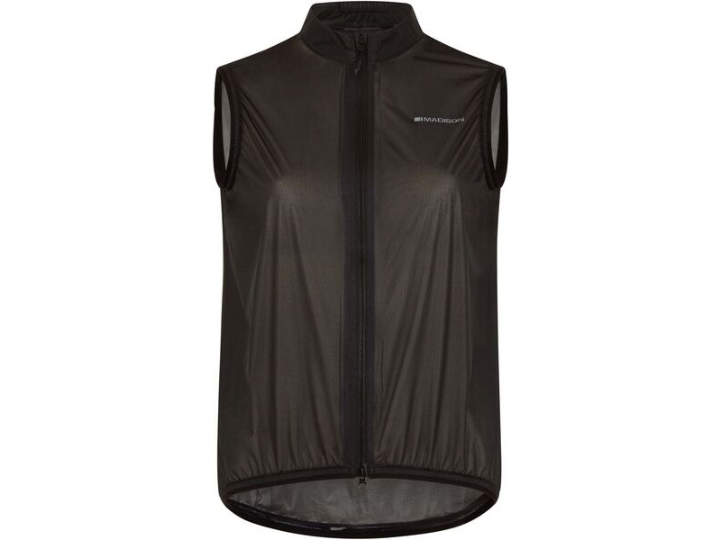 MADISON Flux 2L Ultra Packable Waterproof Gilet - women's - castle grey click to zoom image