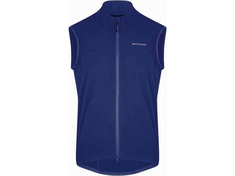 MADISON Freewheel Windproof Packable Gilet - men's - ink navy click to zoom image
