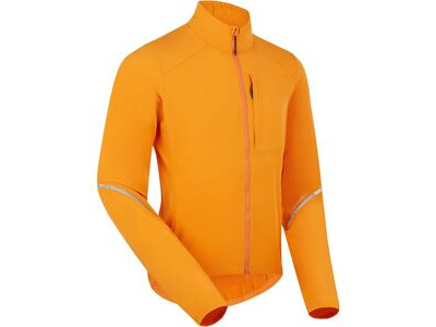 MADISON Freewheel Windproof Packable Jacket - men's - mango orange click to zoom image