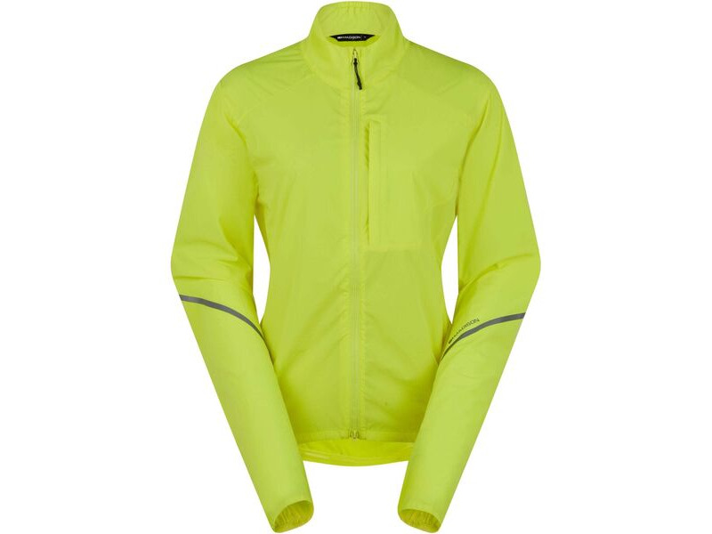 MADISON Freewheel Windproof Packable Jacket - women's - hi-viz yellow click to zoom image